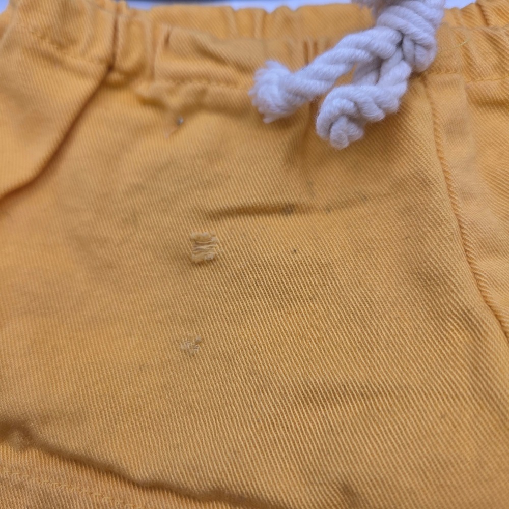 Vintage Teddy Ruxpin Summertime Outfit Tropical Shirt Yellow Shorts WOW 1980s - Picture 5 of 11